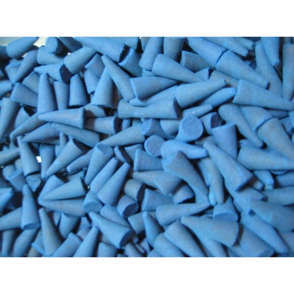 100 Blueberry Fragrance Incense Cones Triple Scent Blue Long Burning - Picture 1 of 1